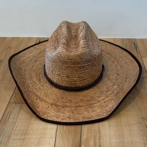 Justin Boots Brown Straw Cowboy Hat